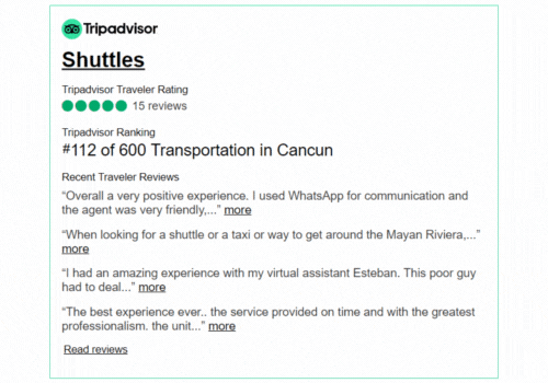 Shuttles MX TripAdvisor reviews