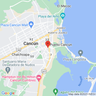 map from Cancun Airport to Reno 6