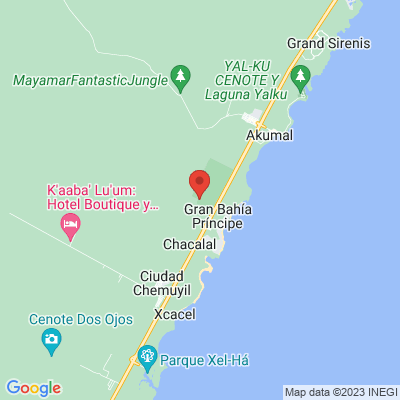 map from Cancun Airport to PGA Riviera Maya