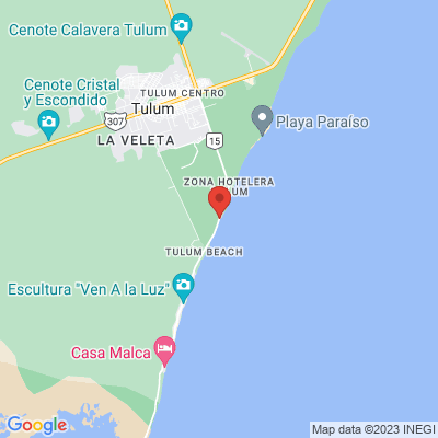 map from Cancun Airport to Hotel Piedra Escondida
