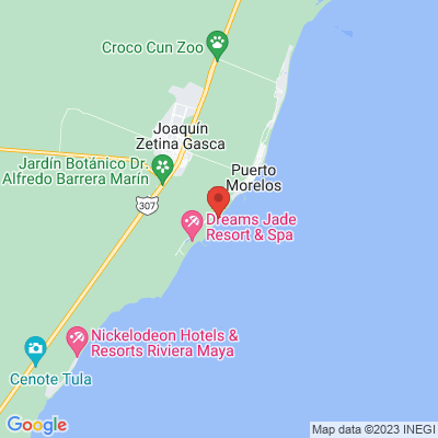 map from Cancun Airport to Ventus at Marina El Cid Spa & Beach Resort Cancún Riviera Maya